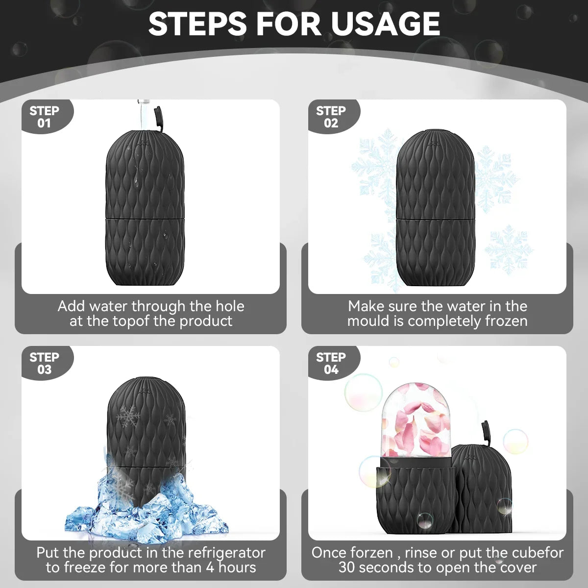 Glow Ice Roller-puffiness & Pore Reducing Face Tool